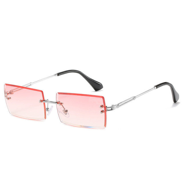 Trendy Fashion Rimless Sunglasses