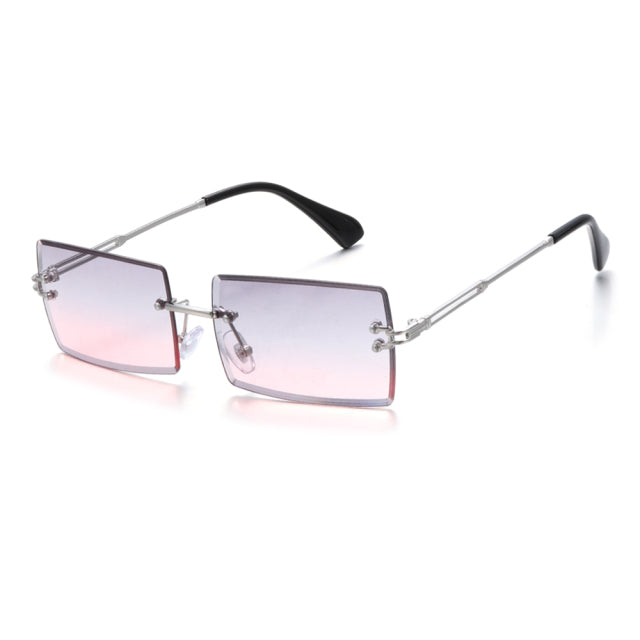 Trendy Fashion Rimless Sunglasses