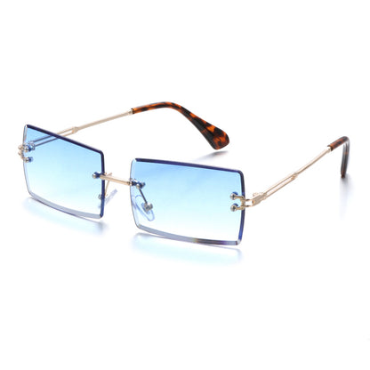 Trendy Fashion Rimless Sunglasses