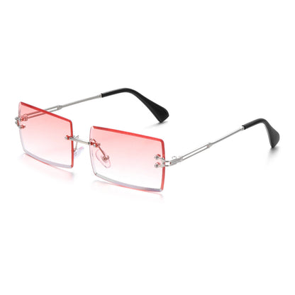 Trendy Fashion Rimless Sunglasses