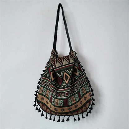 New Vintage Bohemian Fringe Shoulder Bag