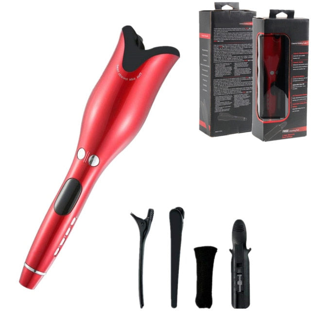 Auto Rotating Ceramic Hair Curler Automatic Curling Iron