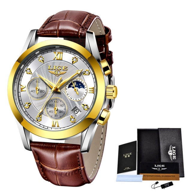 Gold Watch Ladies Creative Steel