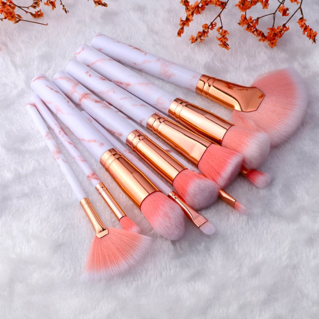 Makeup Brushes Tool Set Cosmetic Powder