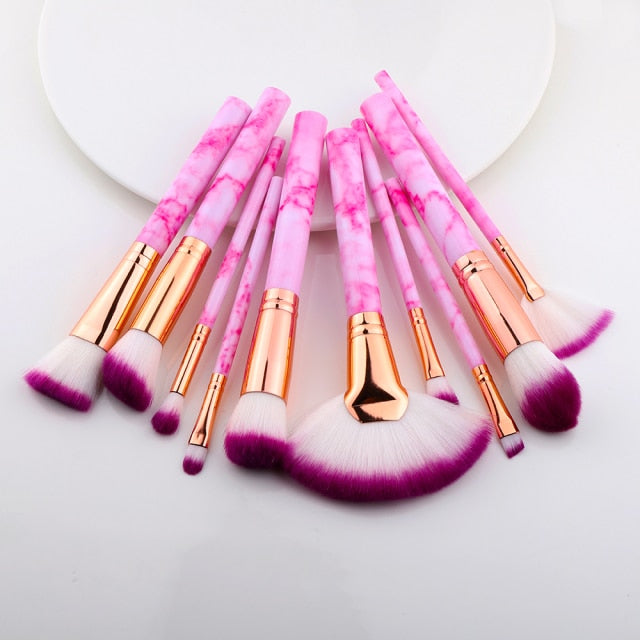 Makeup Brushes Tool Set Cosmetic Powder