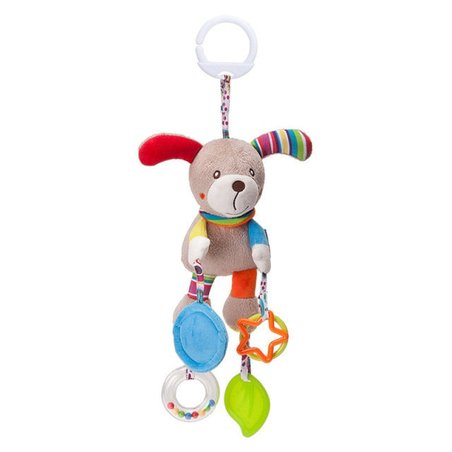 Soft Giraffe Animal Hand bells Rattles