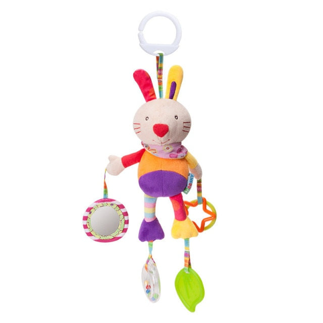 Soft Giraffe Animal Hand bells Rattles