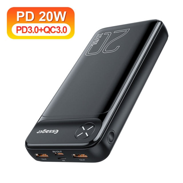 Essager Power Bank 20000 mAh External Battery Pack