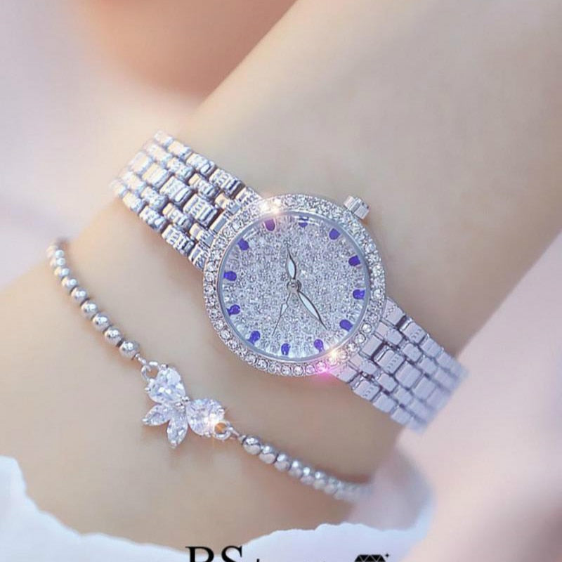 Bee Sister Diamond Quartz Luxury Brand Bracelet Watches