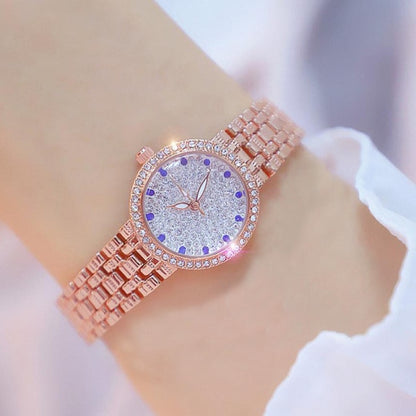 Bee Sister Diamond Quartz Luxury Brand Bracelet Watches