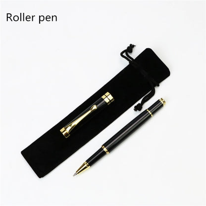 Golden text custom engraved Fountain Pen Office school