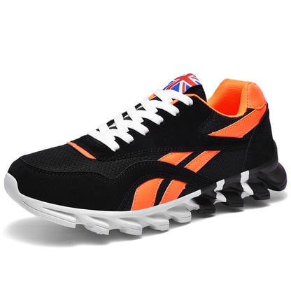 Running Shoes Spring PU Leather Blade Sneaker