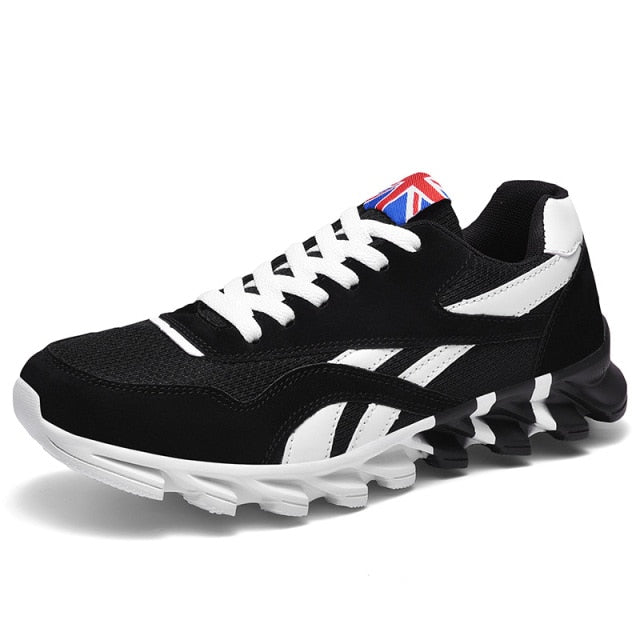 Running Shoes Spring PU Leather Blade Sneaker