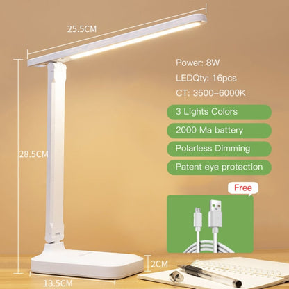 Led Desk Lamp  Color Stepless Dimmable