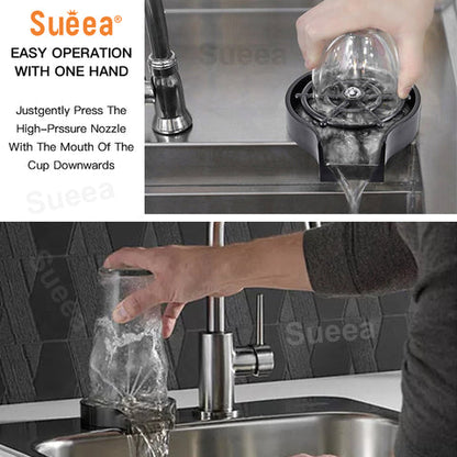 Kitchen Aink Faucet Bottle Washer