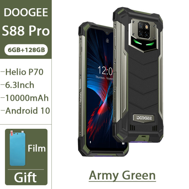 Pro Rugged Mobile Phone 10000 mAh Telephone