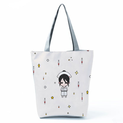 Cartoon Dentist Nurse Handbags