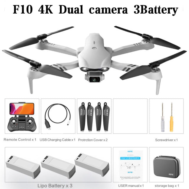 4K HD dual camera with GPS 5G