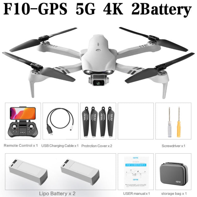 4K HD dual camera with GPS 5G