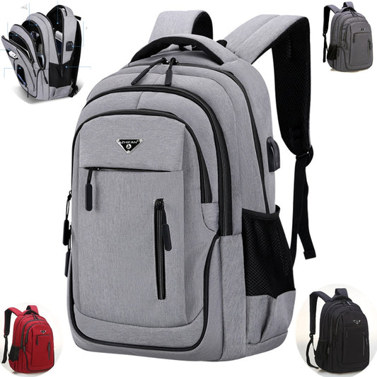 Laptop Backpack USB Computer School Bag