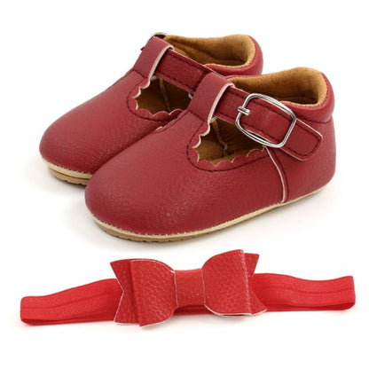 Sequins Baby Shoes Leather Toddler