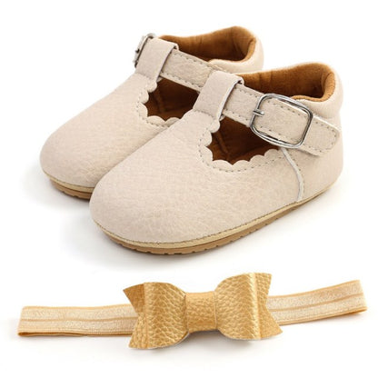 Sequins Baby Shoes Leather Toddler