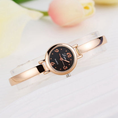 Luxury Rose Gold Silver Bracelet watch