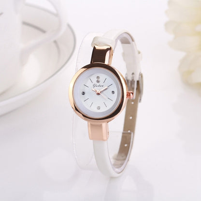 Luxury Rose Gold Silver Bracelet watch