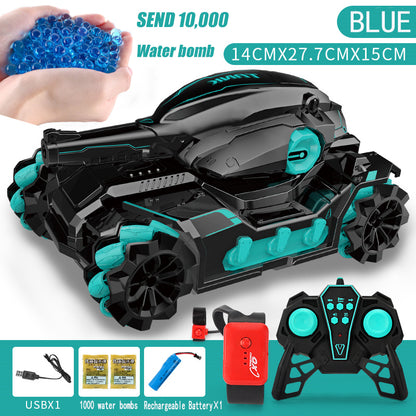 Water Bomb Tank Electric Gesture Remote Control RC car