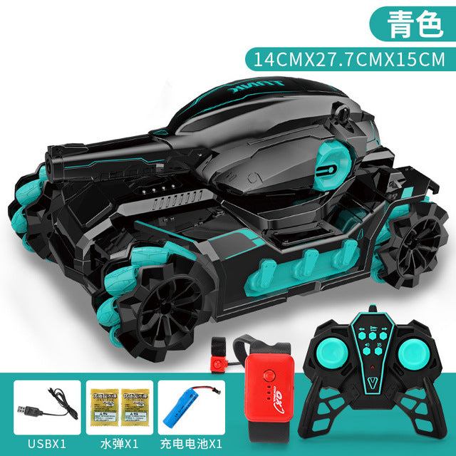 Water Bomb Tank Electric Gesture Remote Control RC car