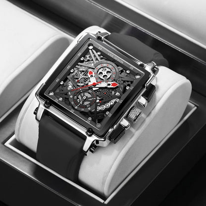 Top Brand Luxury Hollow Square Sport Watch