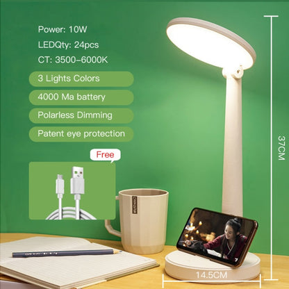 Led Desk Lamp  Color Stepless Dimmable