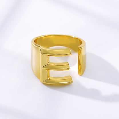 Initial A-Z Letter Rings