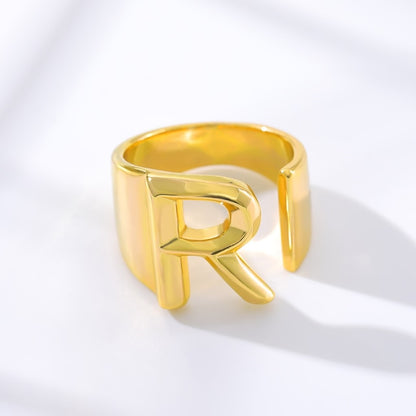 Initial A-Z Letter Rings