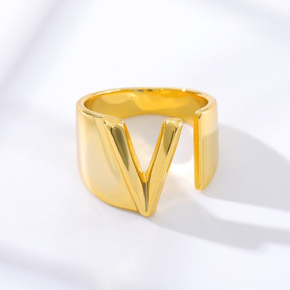 Initial A-Z Letter Rings