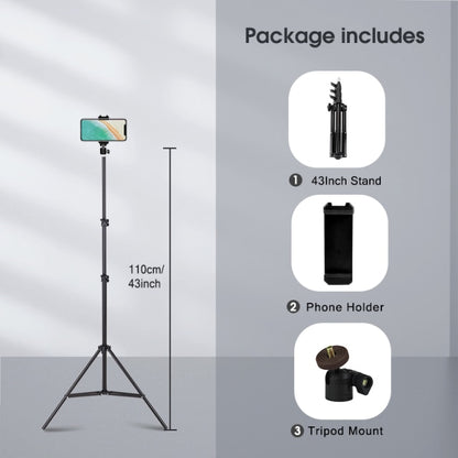 Mobile Phone Tripod Stand with Bluetooth