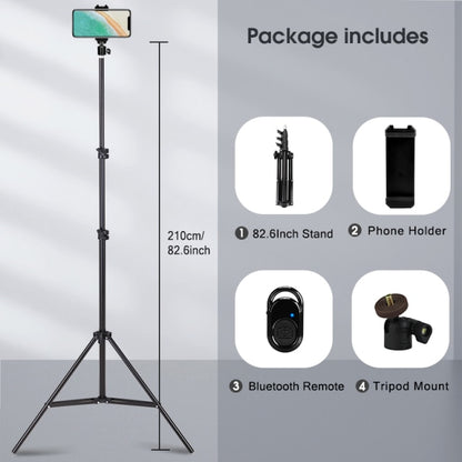 Mobile Phone Tripod Stand with Bluetooth