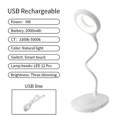 Led Desk Lamp  Color Stepless Dimmable