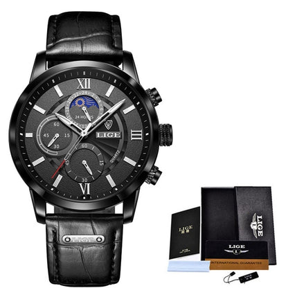 Top Brand Luxury Wrist Watch Leather Quartz