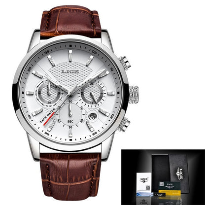 Top Brand Luxury Wrist Watch Leather Quartz