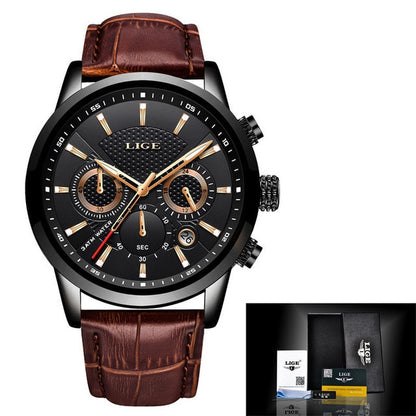 Top Brand Luxury Wrist Watch Leather Quartz