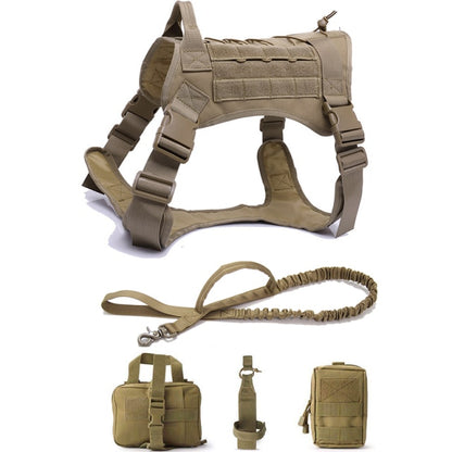 Military Tactical Dog Harness Front Clip Law