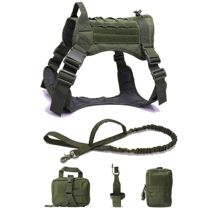 Military Tactical Dog Harness Front Clip Law