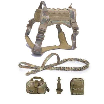 Military Tactical Dog Harness Front Clip Law