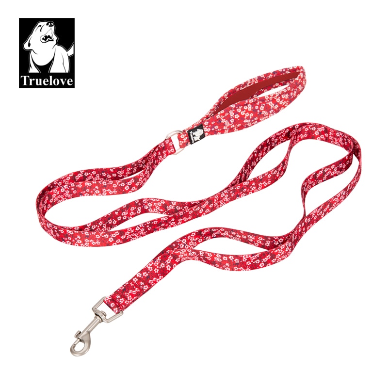 Truelove Floral Pet Leash Neoprene Padded Handle