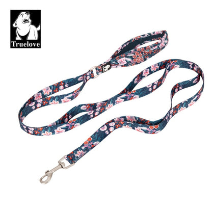 Truelove Floral Pet Leash Neoprene Padded Handle