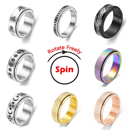 Anxiety Ring  Spinner Fidgets Ring