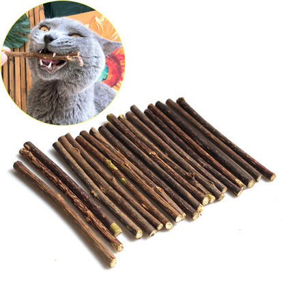 Natural Catnip Pet Cat Molar Toothpaste Stick