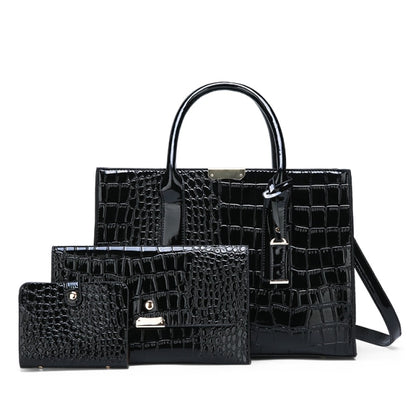 Designer Crocodile Pattern Shoulder Bag