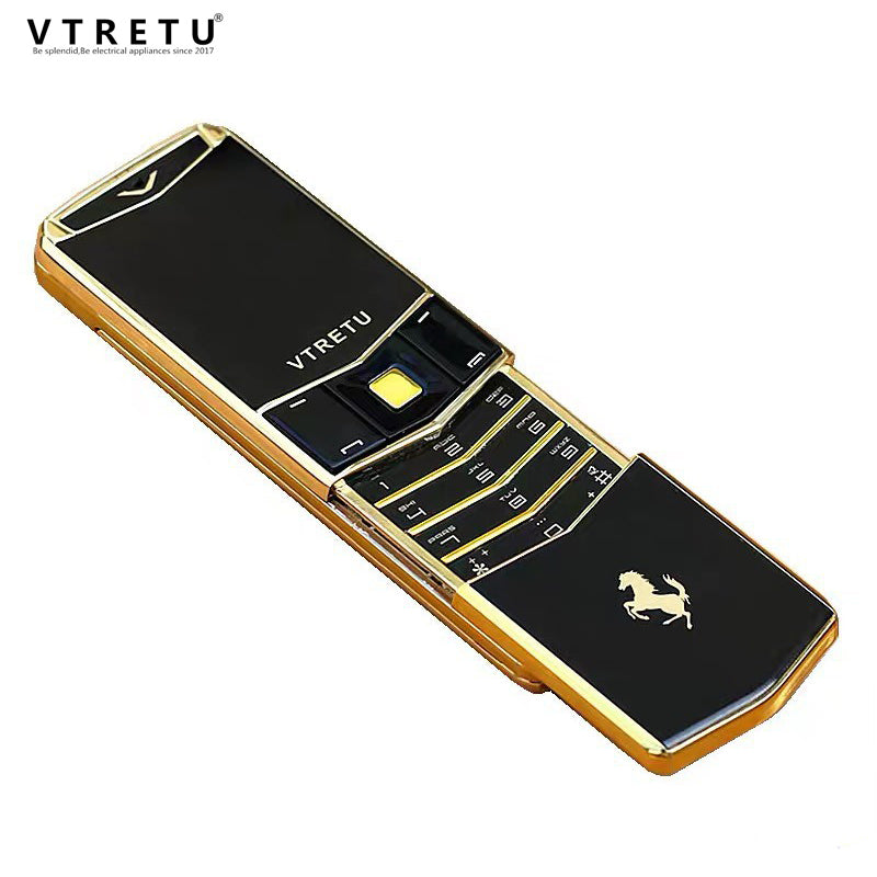 Unlock Luxury Slide Phone Metal Body Dual